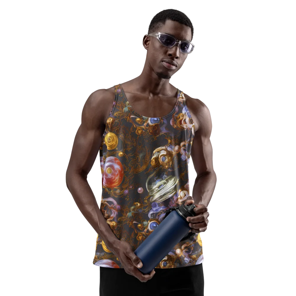 Bloemaert's Galaxy on Men's Tank Top — Front