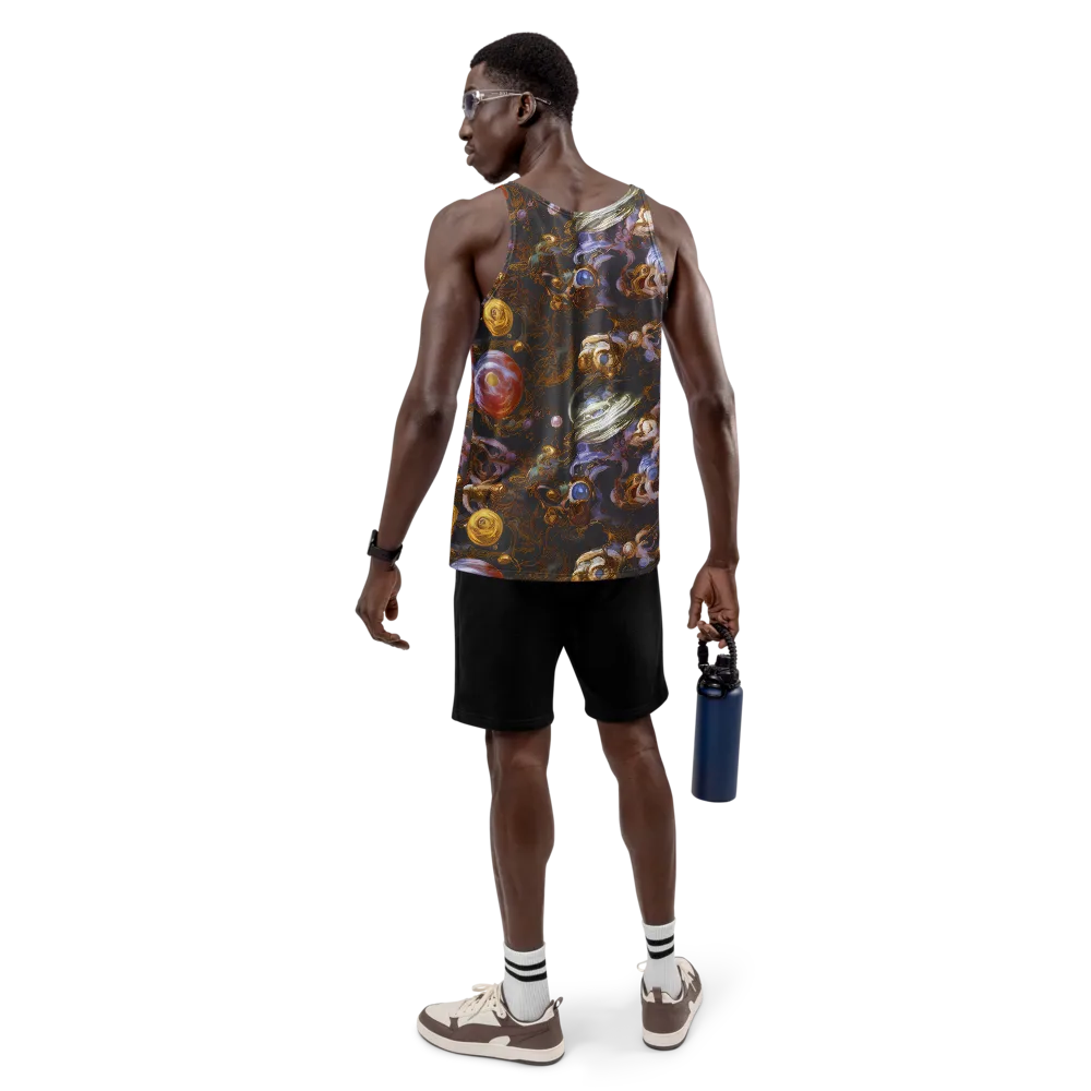 Bloemaert's Galaxy on Men's Tank Top — Back
