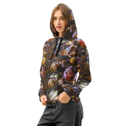 Bloemaert's Galaxy on a Cotton Hoodie