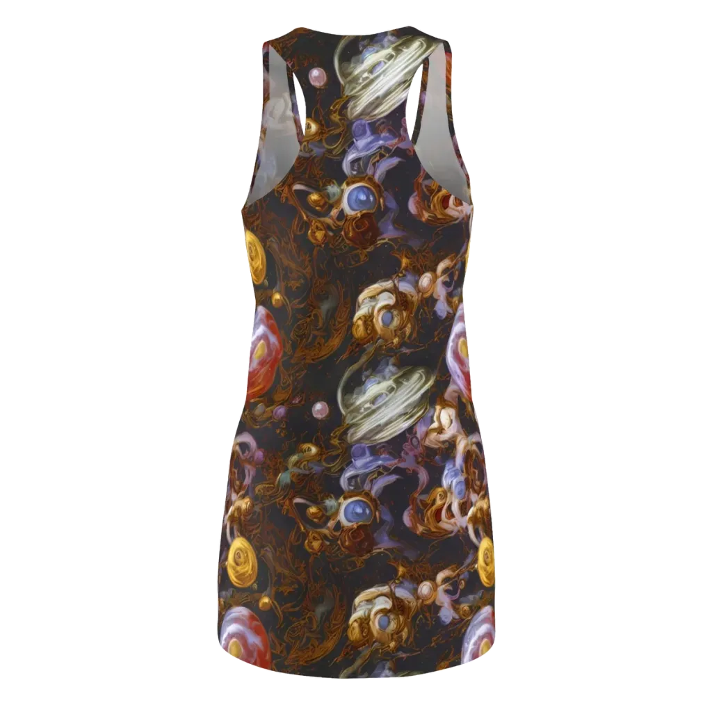 Bloemaert's Galaxy on Racerback Dress — Back