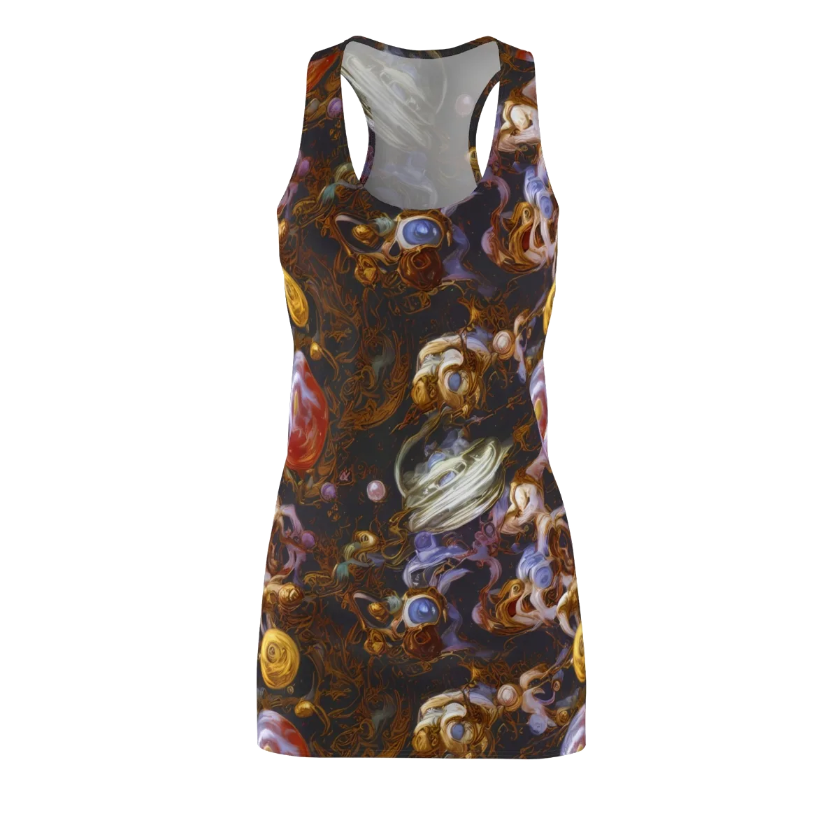 Bloemaert's Galaxy on Racerback Dress — Front