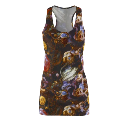 Bloemaert's Galaxy on a Racerback Dress