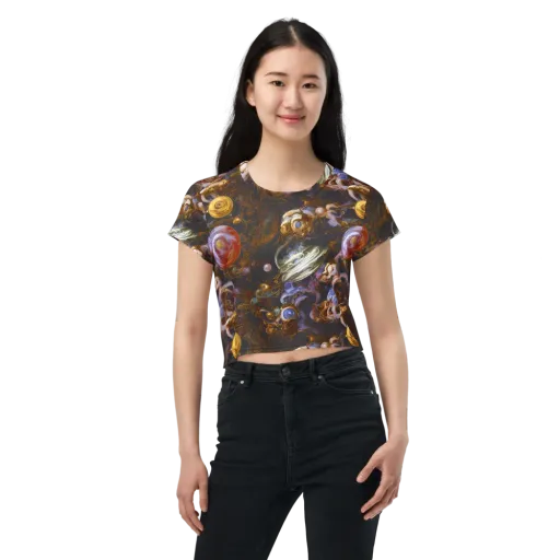 Bloemaert's Galaxy on a Crop Tee