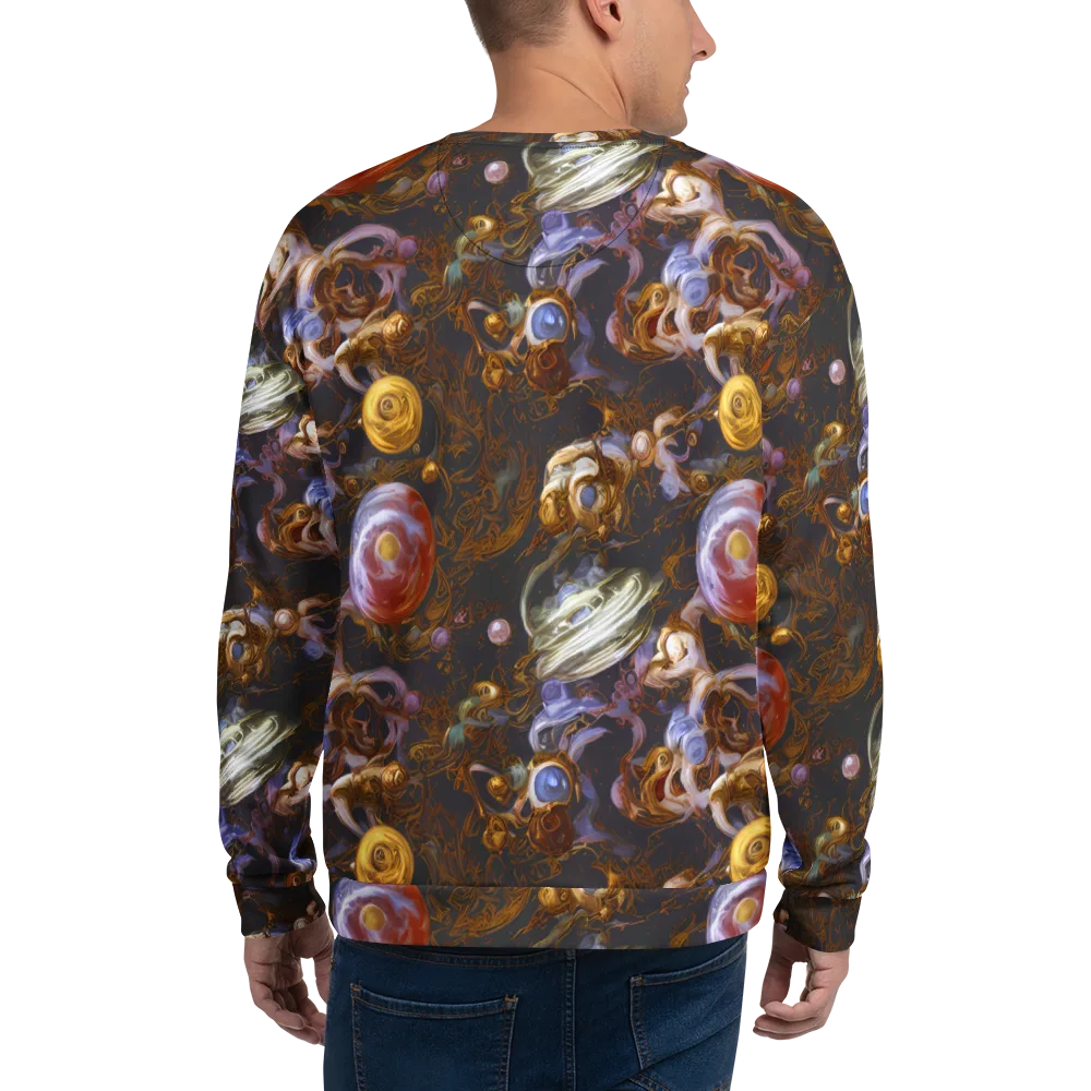 Bloemaert's Galaxy on Sweatshirt — Back