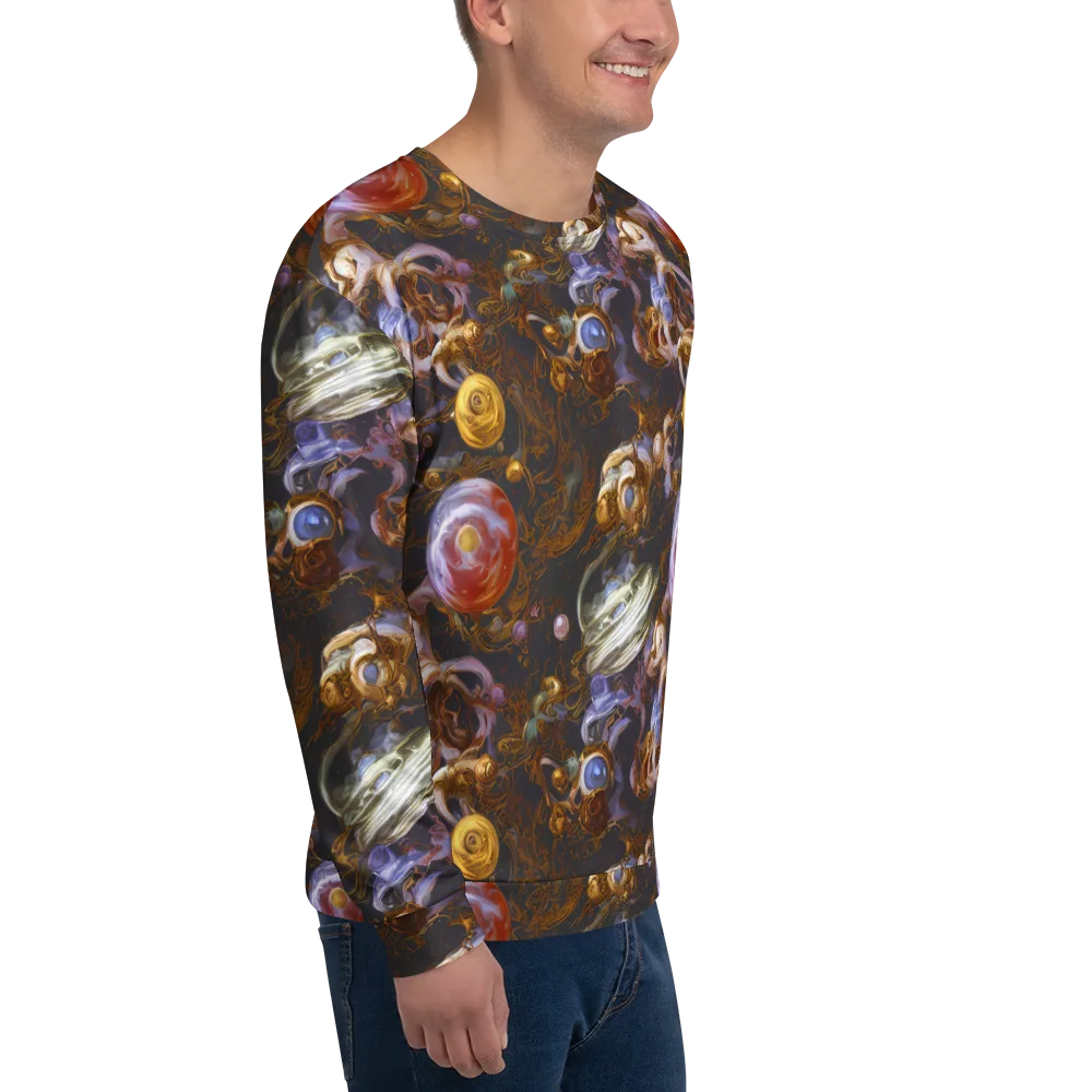 Bloemaert's Galaxy on Sweatshirt — Right Front