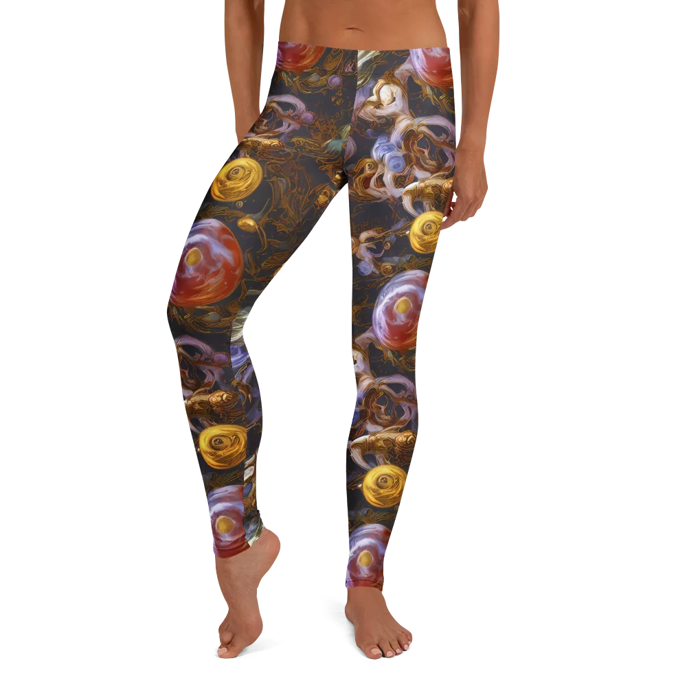 Bloemaert's Galaxy on Leggings — Front