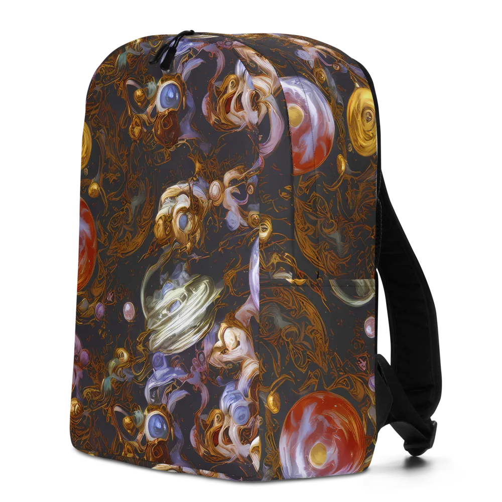 Bloemaert's Galaxy on Minimalist Backpack — Left