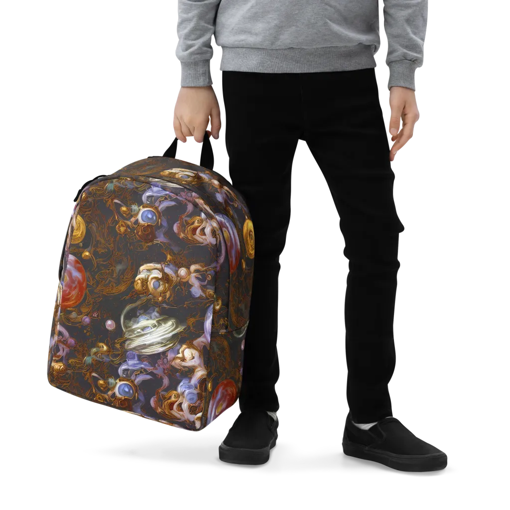 Bloemaert's Galaxy on Minimalist Backpack — Zoomed-in