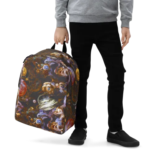 Bloemaert's Galaxy on a Minimalist Backpack