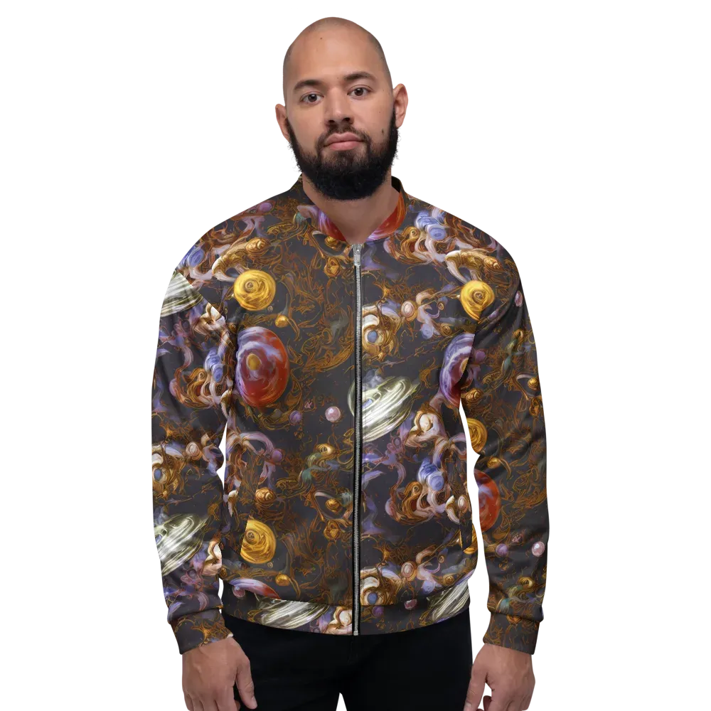 Bloemaert's Galaxy on Bomber Jacket — Front