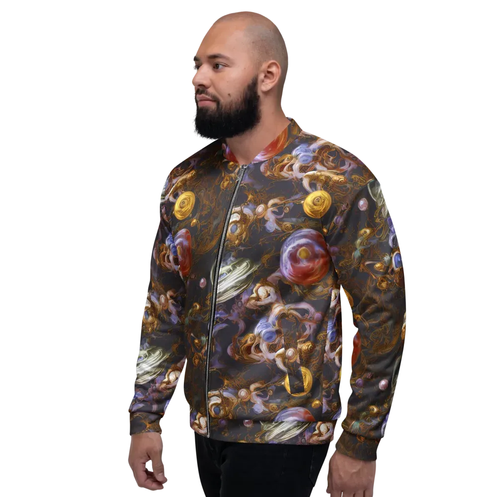 Bloemaert's Galaxy on Bomber Jacket — Left