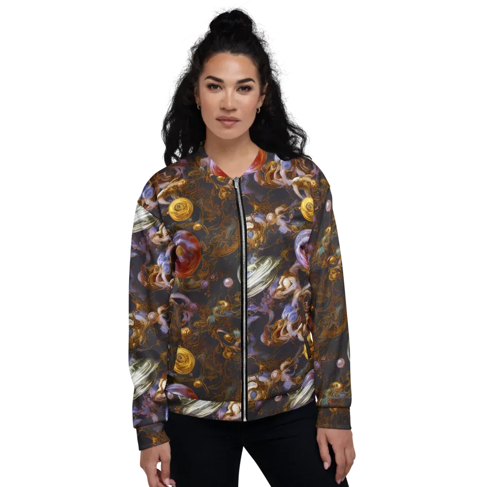 Bloemaert's Galaxy on Bomber Jacket — Front