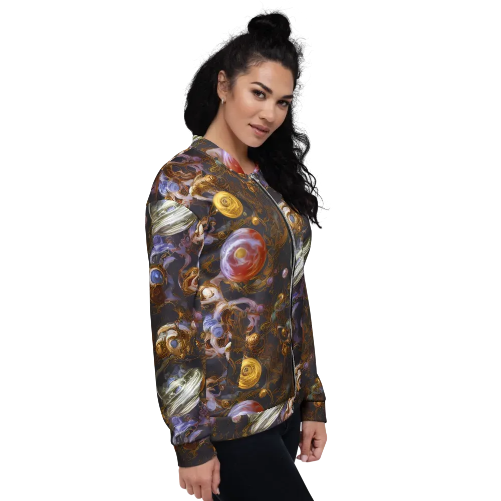 Bloemaert's Galaxy on Bomber Jacket — Right