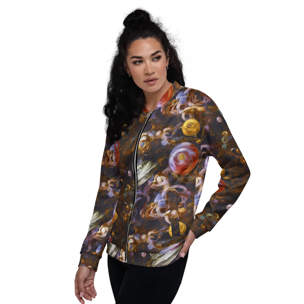 Bloemaert's Galaxy on Bomber Jacket — Left