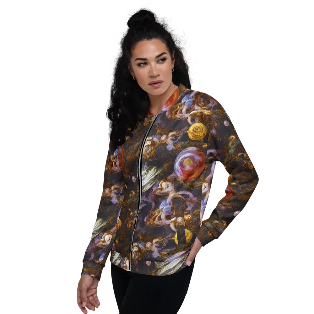 Bloemaert's Galaxy on Bomber Jacket — Left