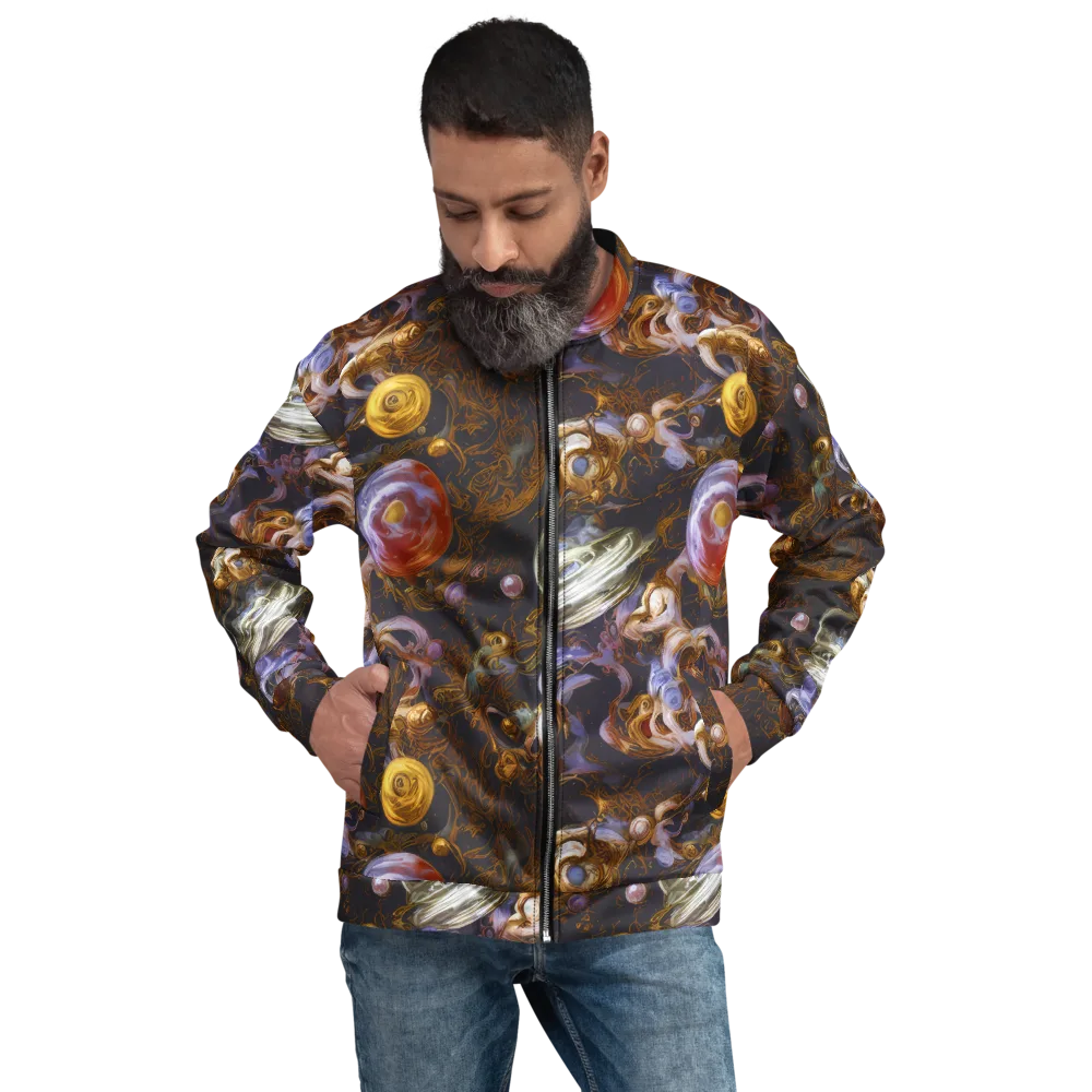 Bloemaert's Galaxy on Bomber Jacket — Front