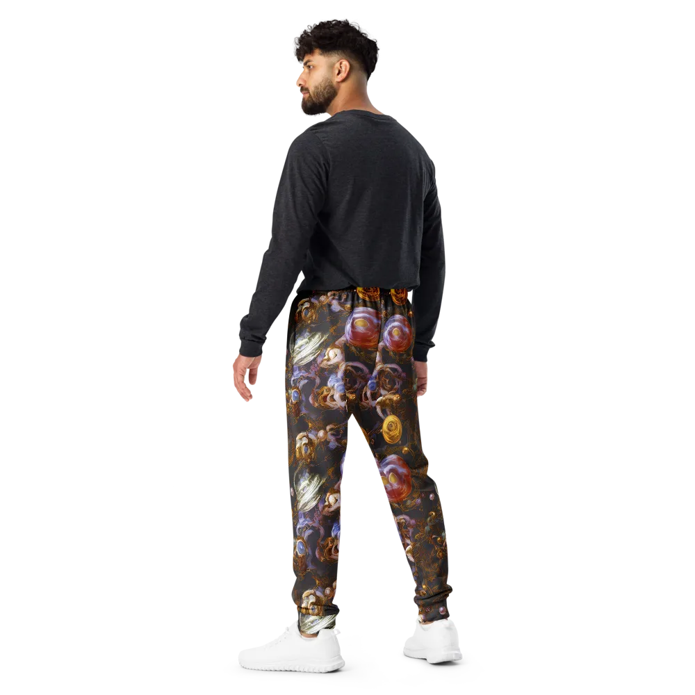 Bloemaert's Galaxy on Men's Joggers — Back