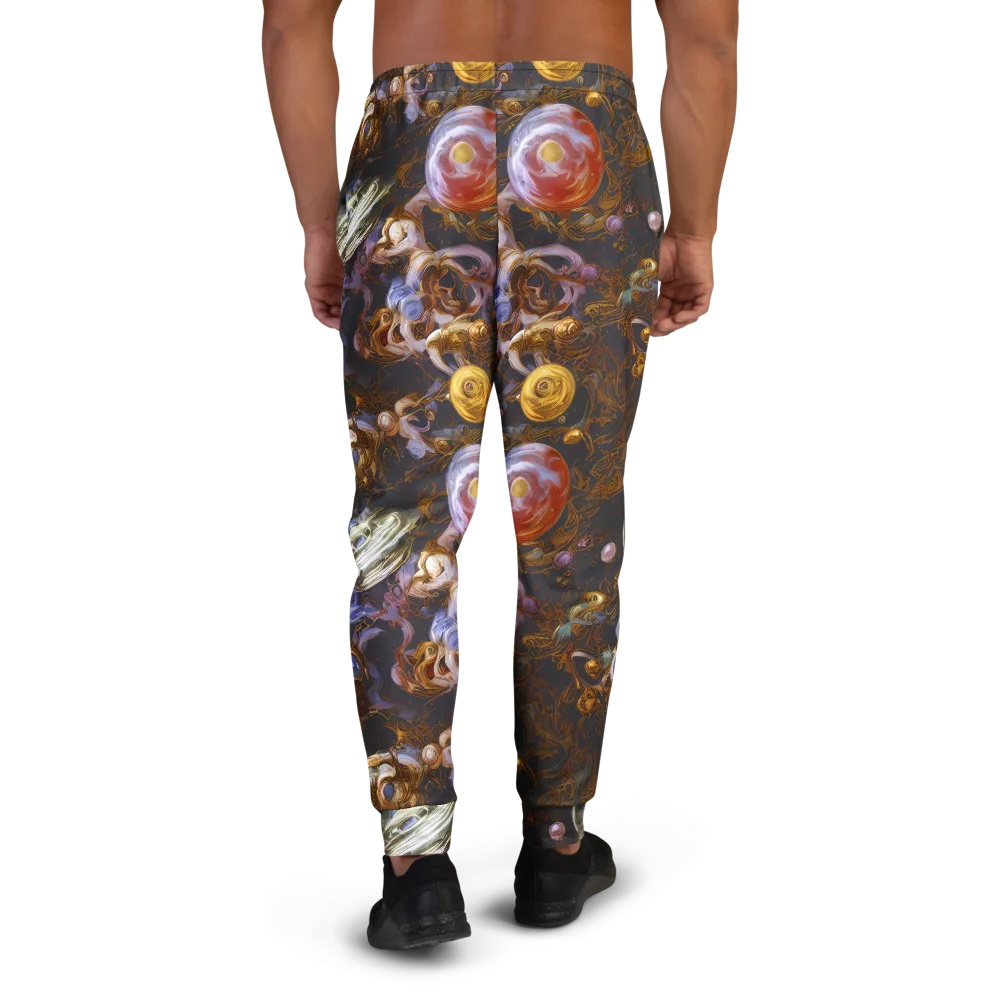 Bloemaert's Galaxy on Men's Joggers — Back