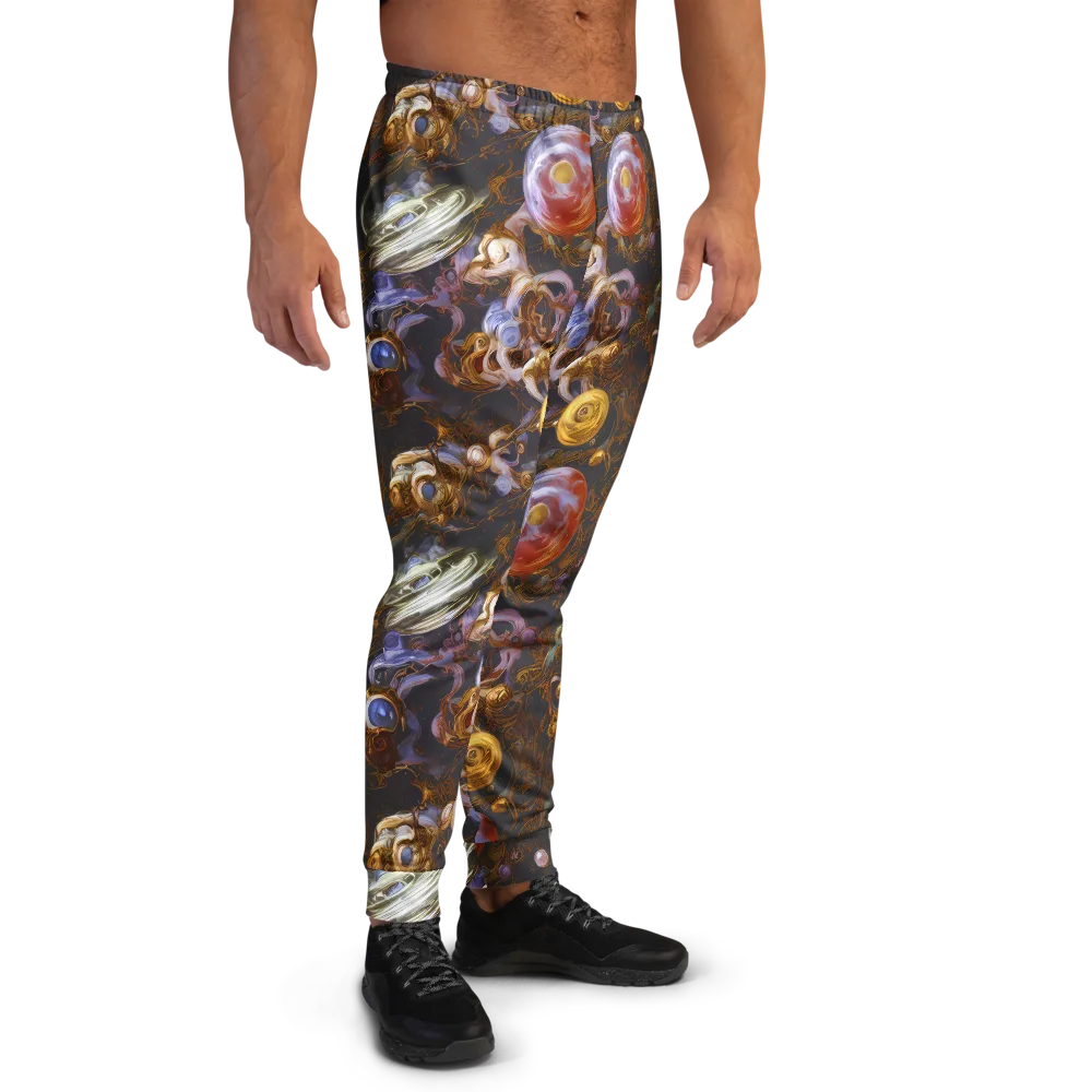 Bloemaert's Galaxy on Men's Joggers — Right