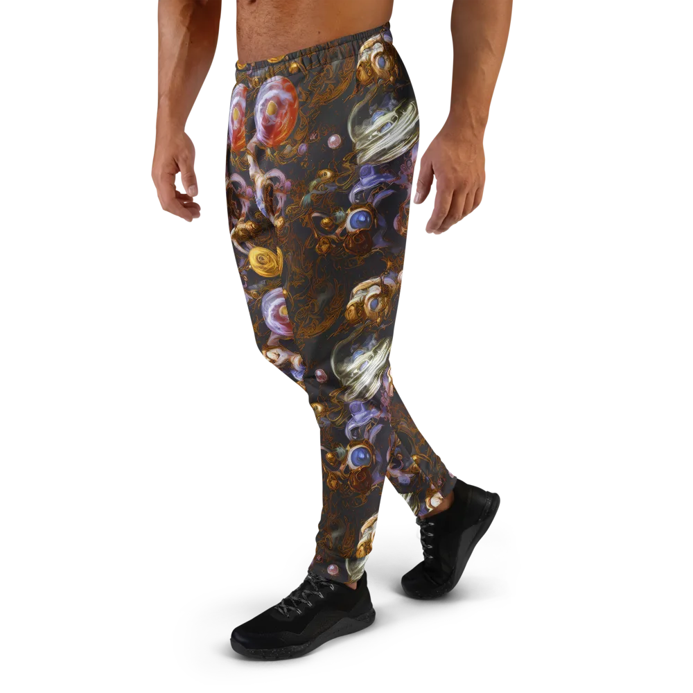 Bloemaert's Galaxy on Men's Joggers — Left