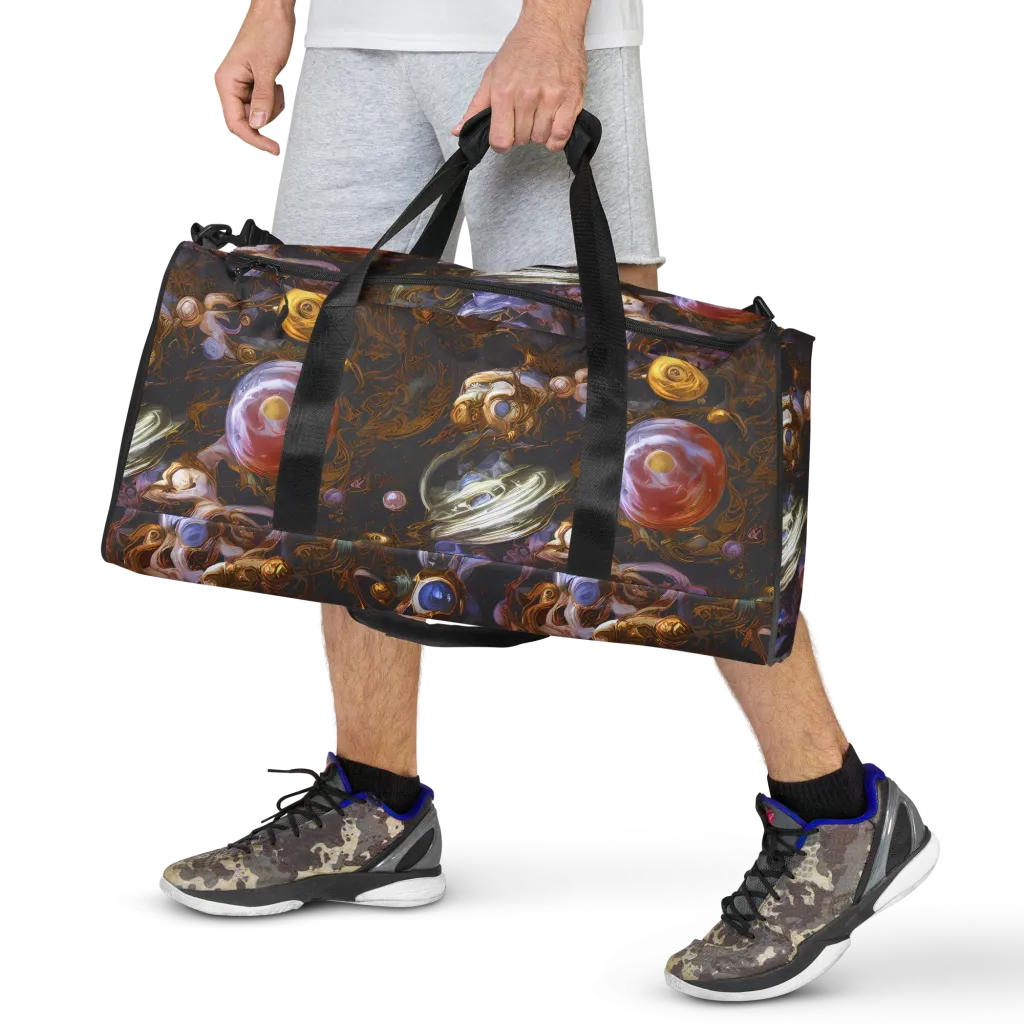 Bloemaert's Galaxy on Duffle Bag — Front