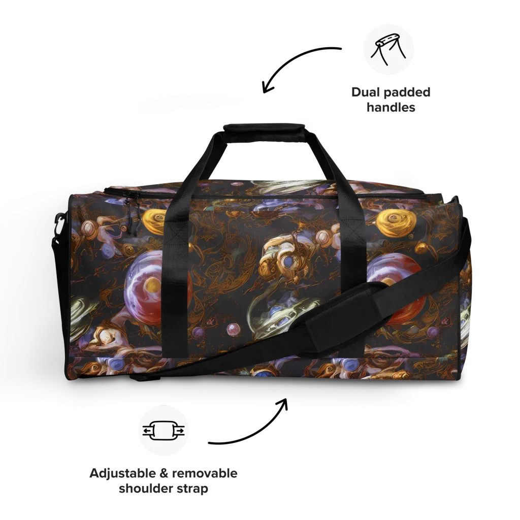Bloemaert's Galaxy on Duffle Bag — Front