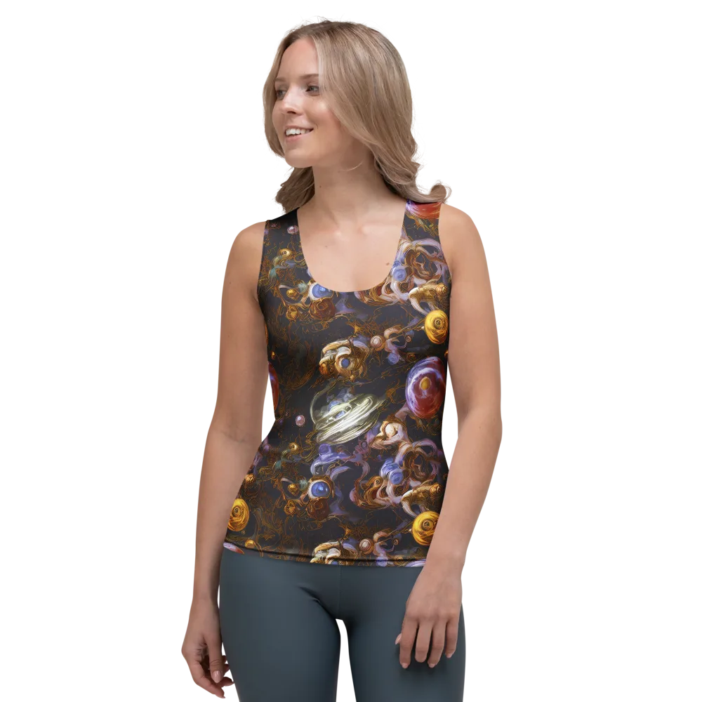 Bloemaert's Galaxy on Women's Tank Top — Front