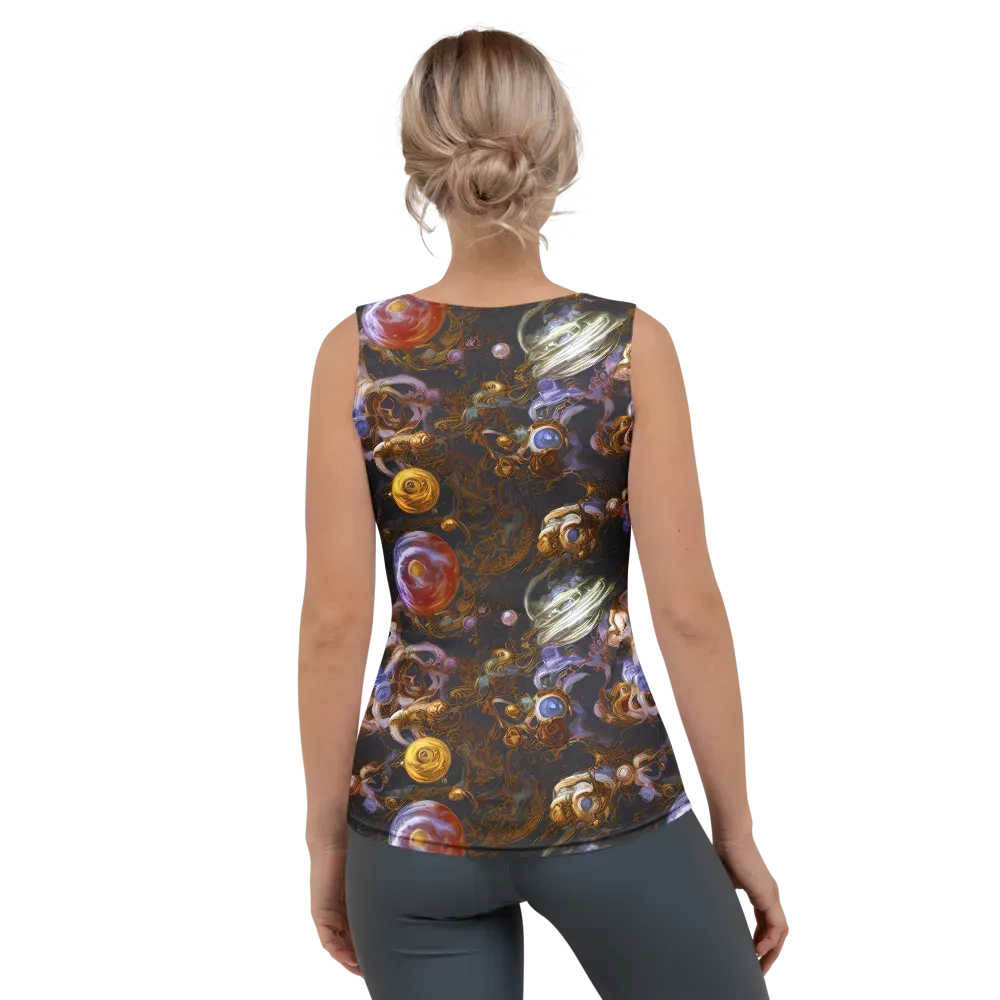 Bloemaert's Galaxy on Women's Tank Top — Back