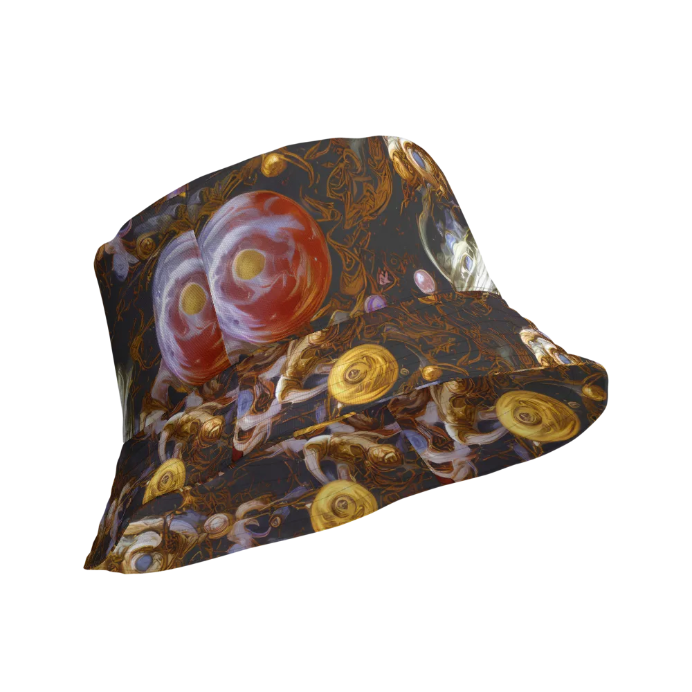 Bloemaert's Galaxy on Reversible Bucket Hat — Product details Outside
