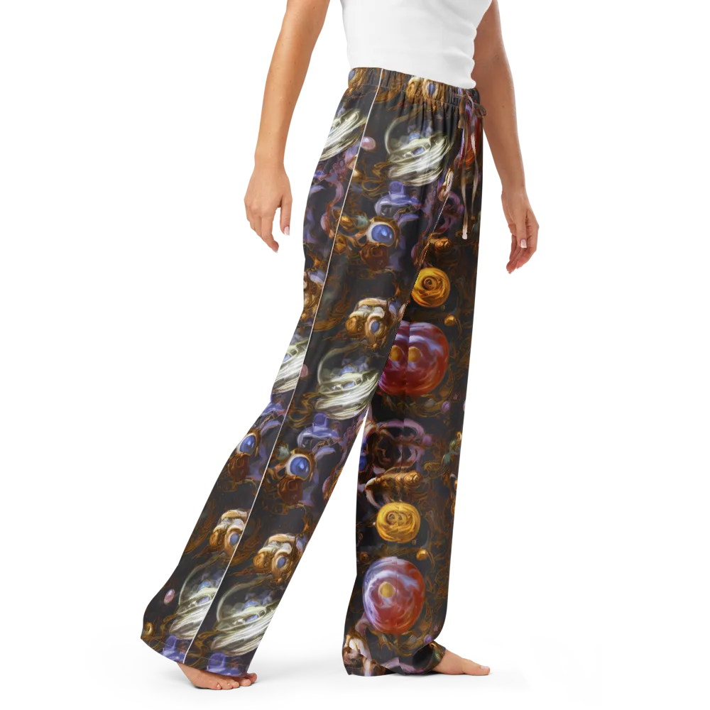 Bloemaert's Galaxy on Women's Pajama Pants — Right Front