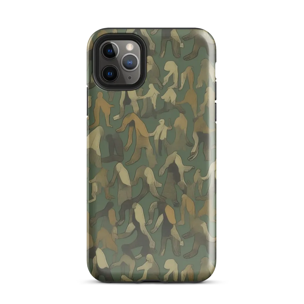 Moss Figures on Tough Case for iPhone® — Front
