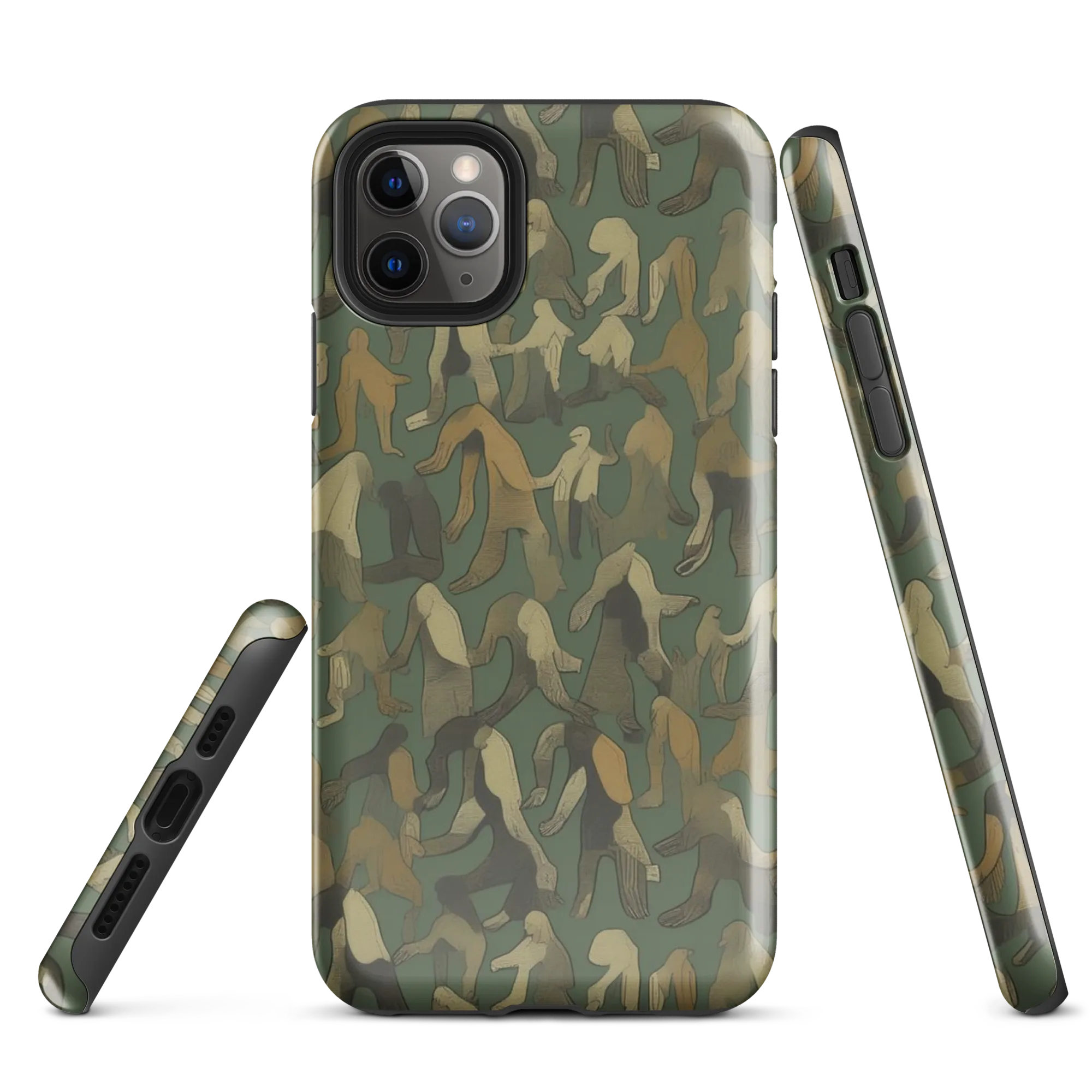 Moss Figures on Tough Case for iPhone® — Front