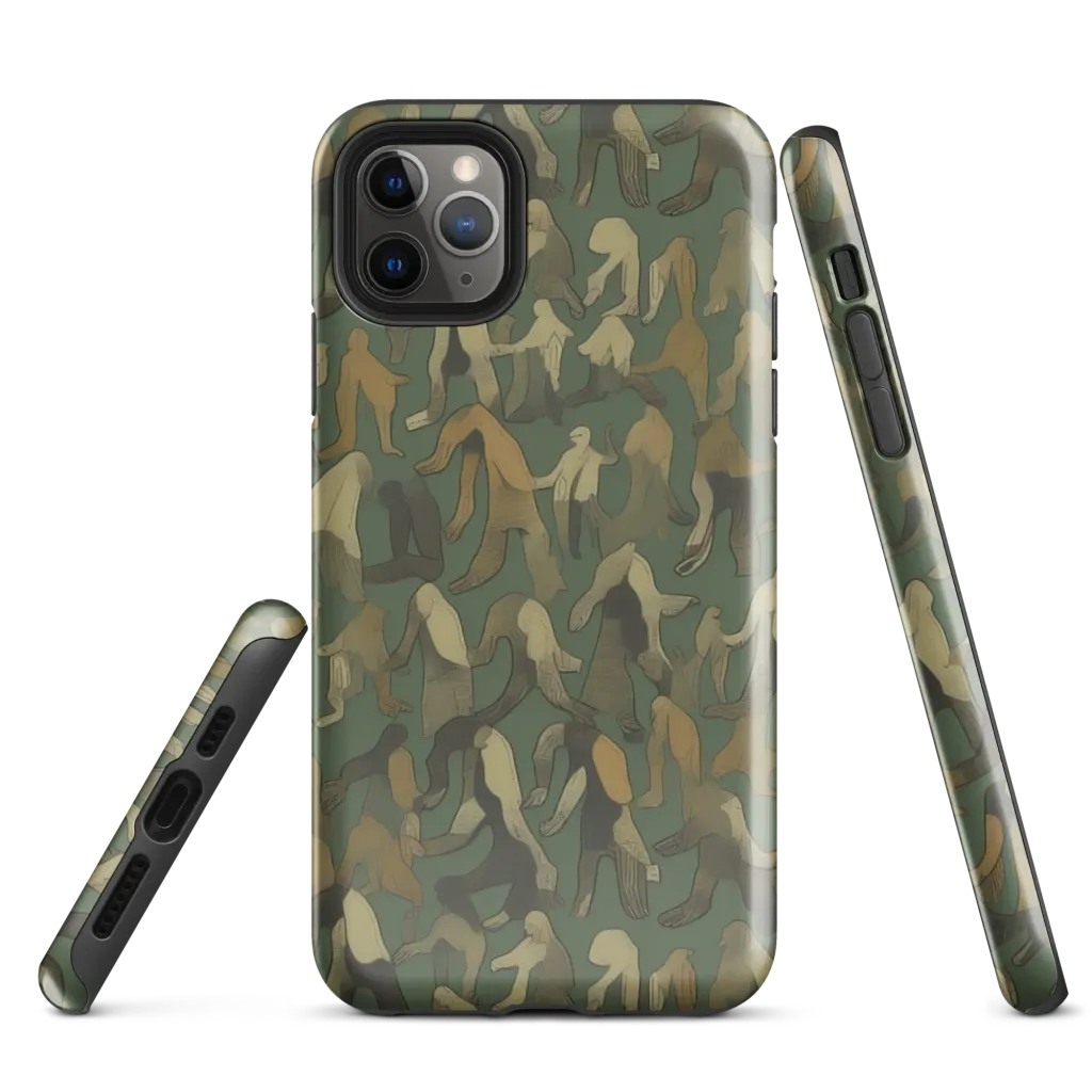 Moss Figures on Tough Case for iPhone® — Front