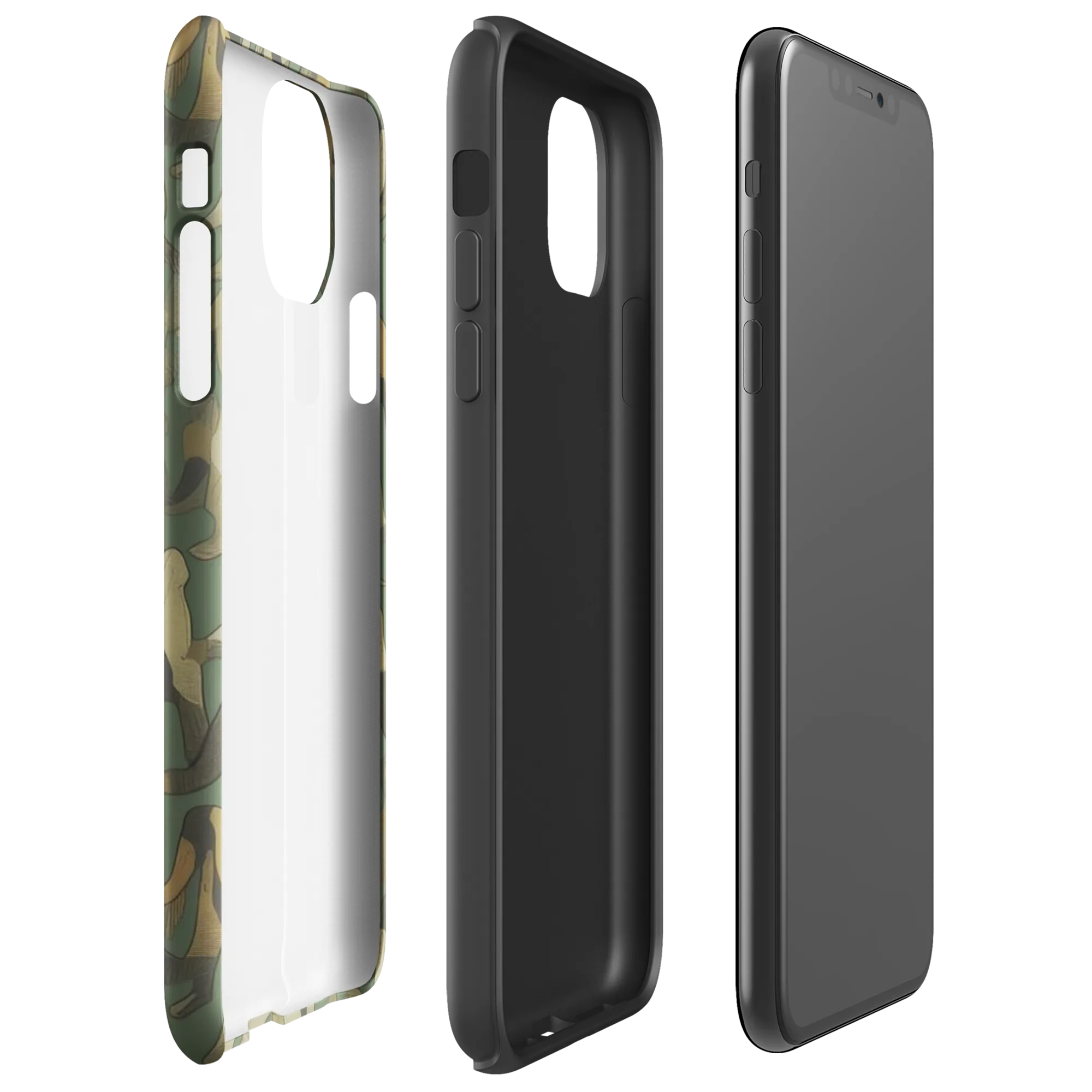Moss Figures on Tough Case for iPhone® — Right