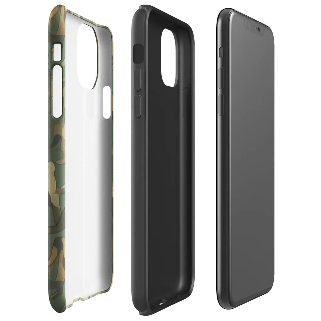 Moss Figures on Tough Case for iPhone® — Right