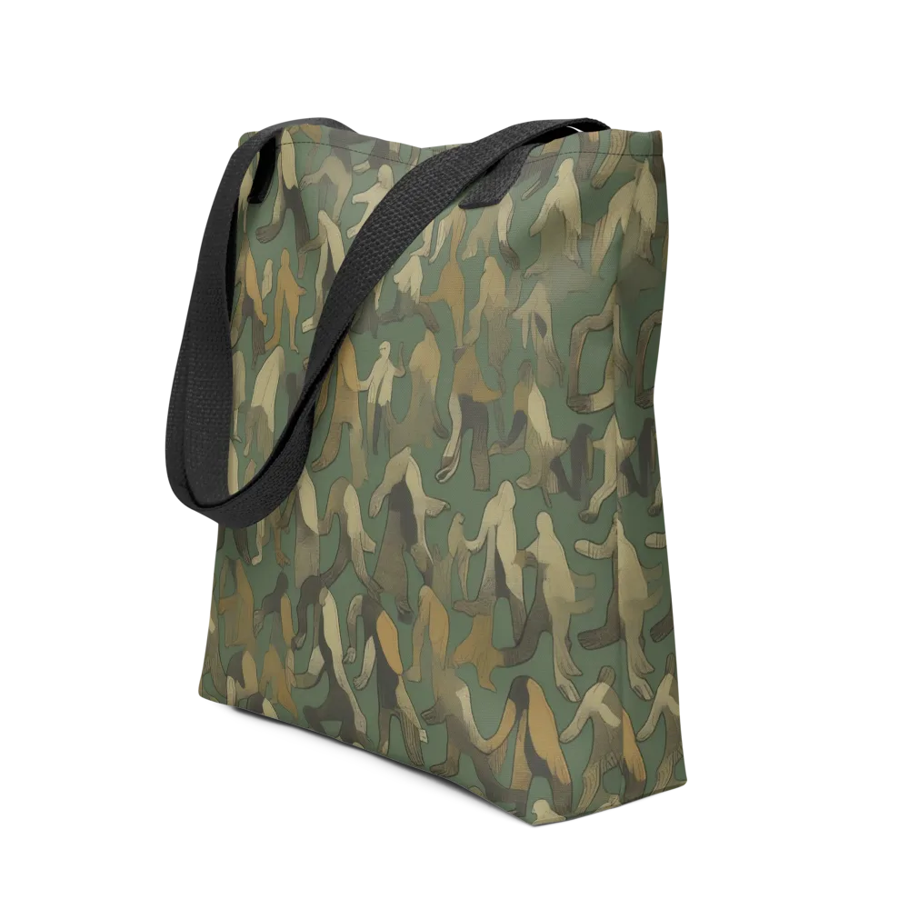 Moss Figures on Tote Bag — Front