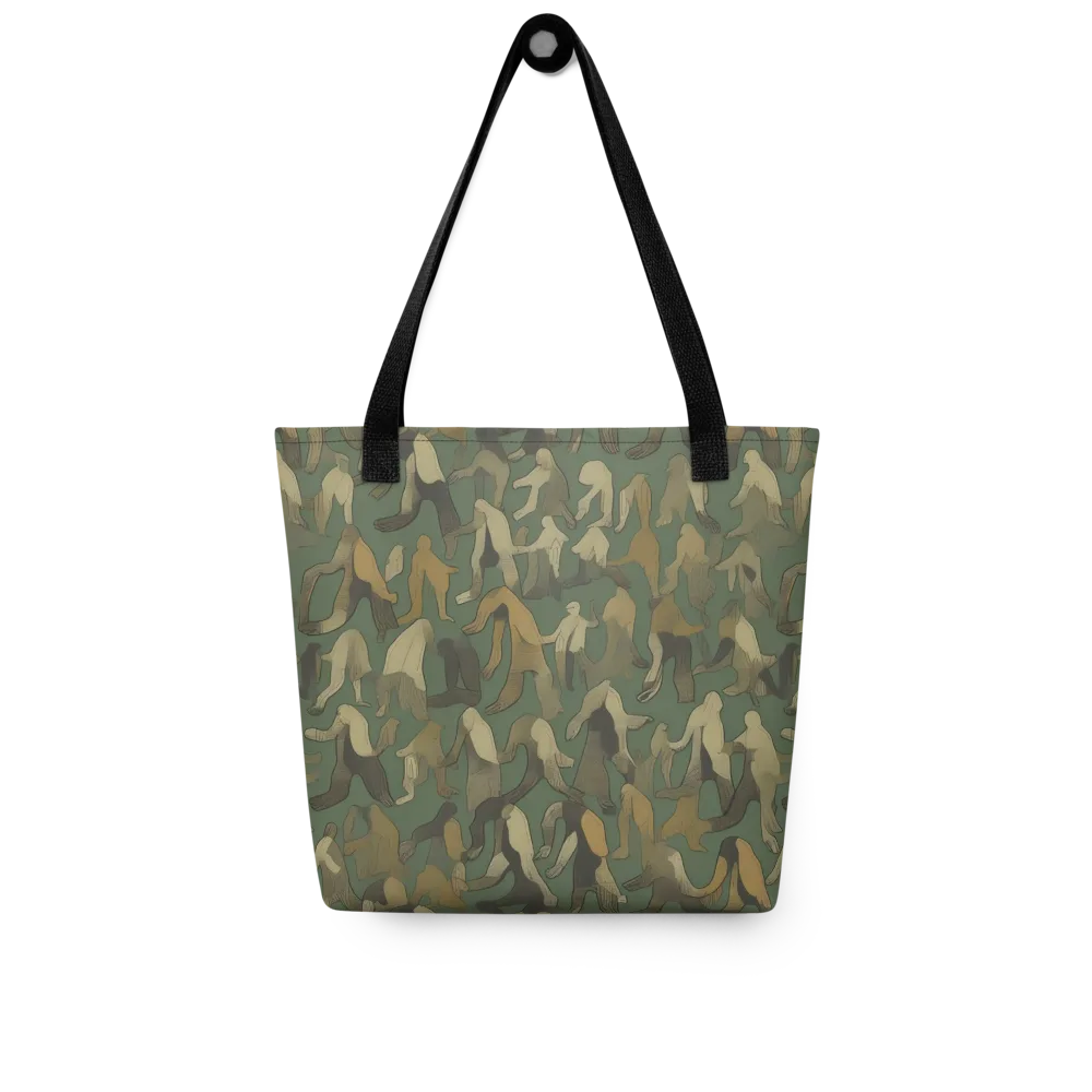 Moss Figures on Tote Bag — Front