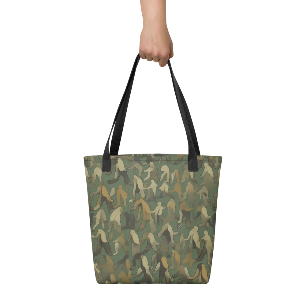 Moss Figures on Tote Bag — Front