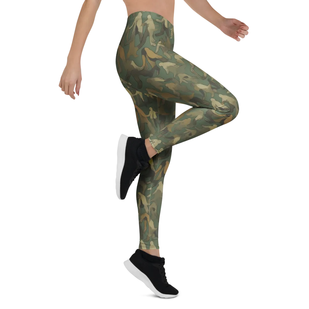 Moss Figures on Leggings — Right