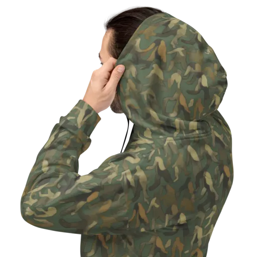 Moss Figures on a Hoodie