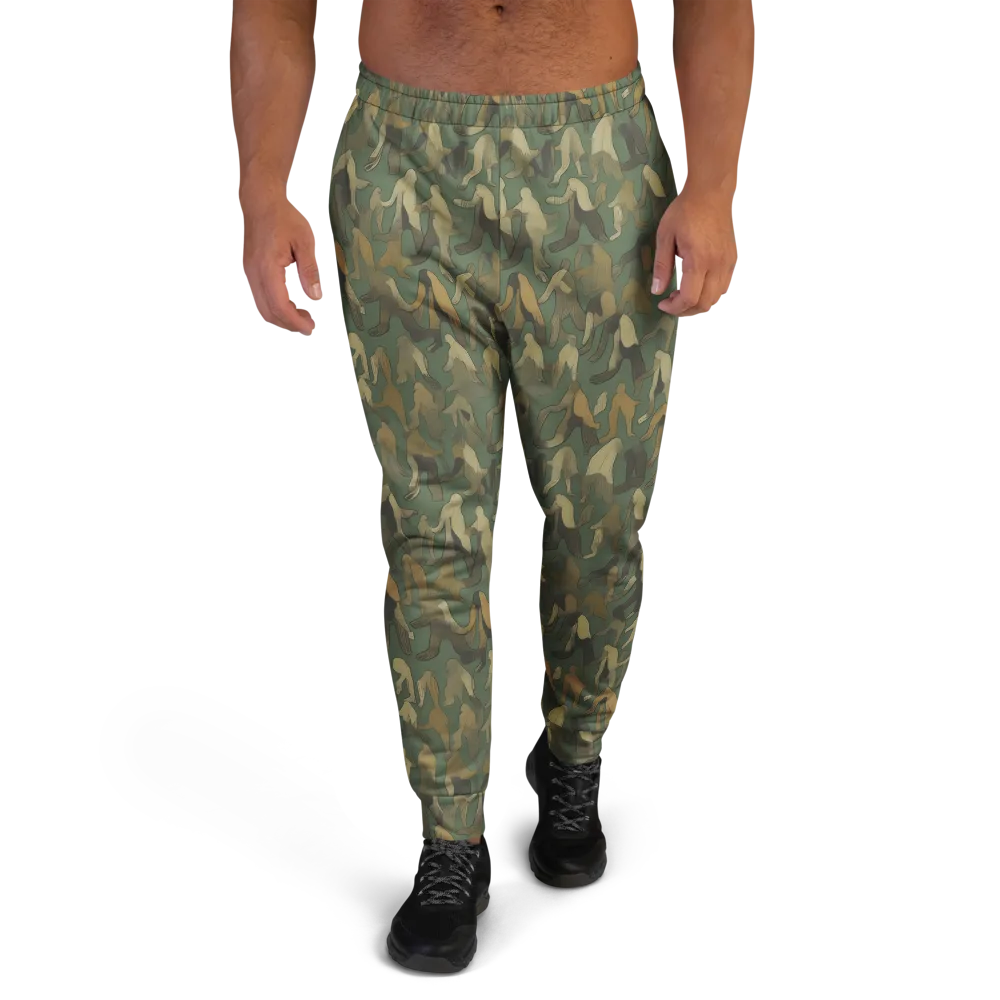 Moss Figures on Men's Joggers — Front