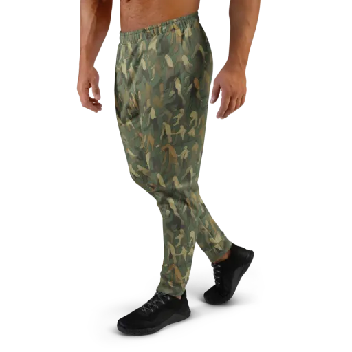 Moss Figures on a Men's Joggers