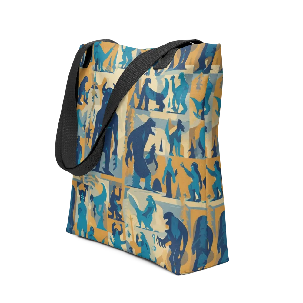 Mythic Menagerie on Tote Bag — Front