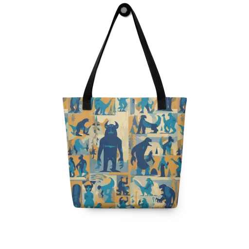 Mythic Menagerie on Tote Bag