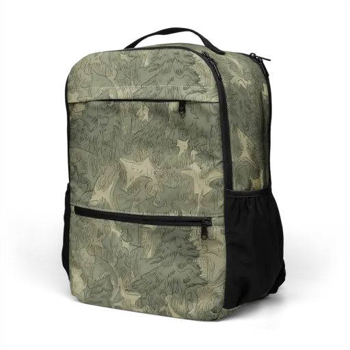 Mosswood Reverie on a Utility Backpack