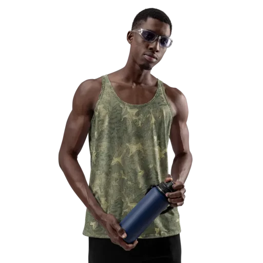Mosswood Reverie on a Men's Tank Top
