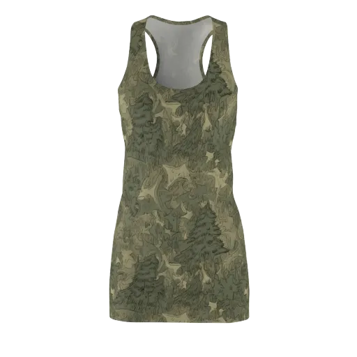 Mosswood Reverie on a Racerback Dress
