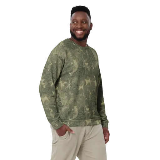 Mosswood Reverie on a Sweatshirt
