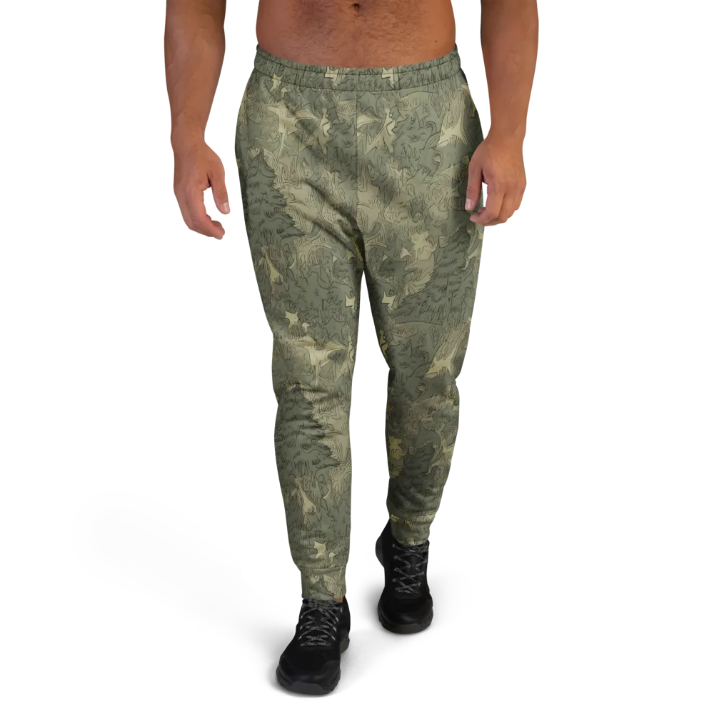 Mosswood Reverie on Men's Joggers — Front
