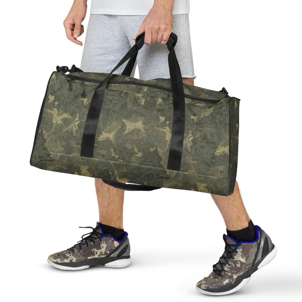 Mosswood Reverie on Duffle Bag — Front